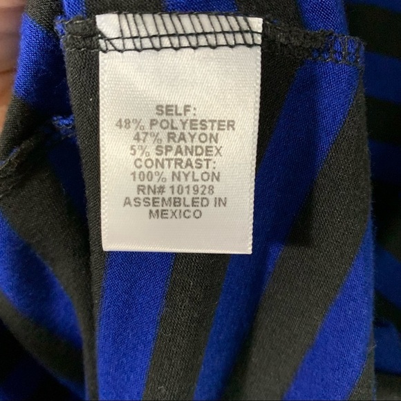 2/$35 Fenn Wright Manson Striped Top Lace Shoulders - Picture 7 of 9